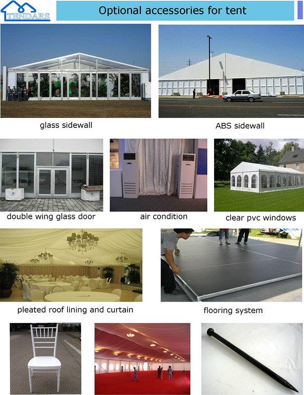 clear marquee tent accessories