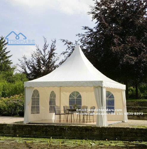 5x5m pagoda tent