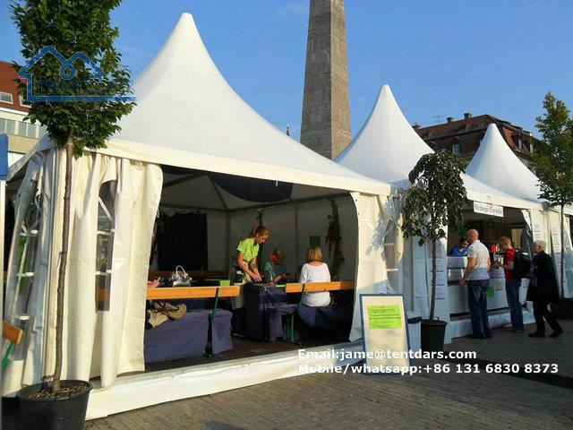 5x5m pagoda tent
