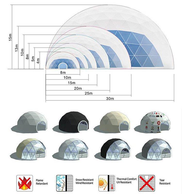 igloo event tent
