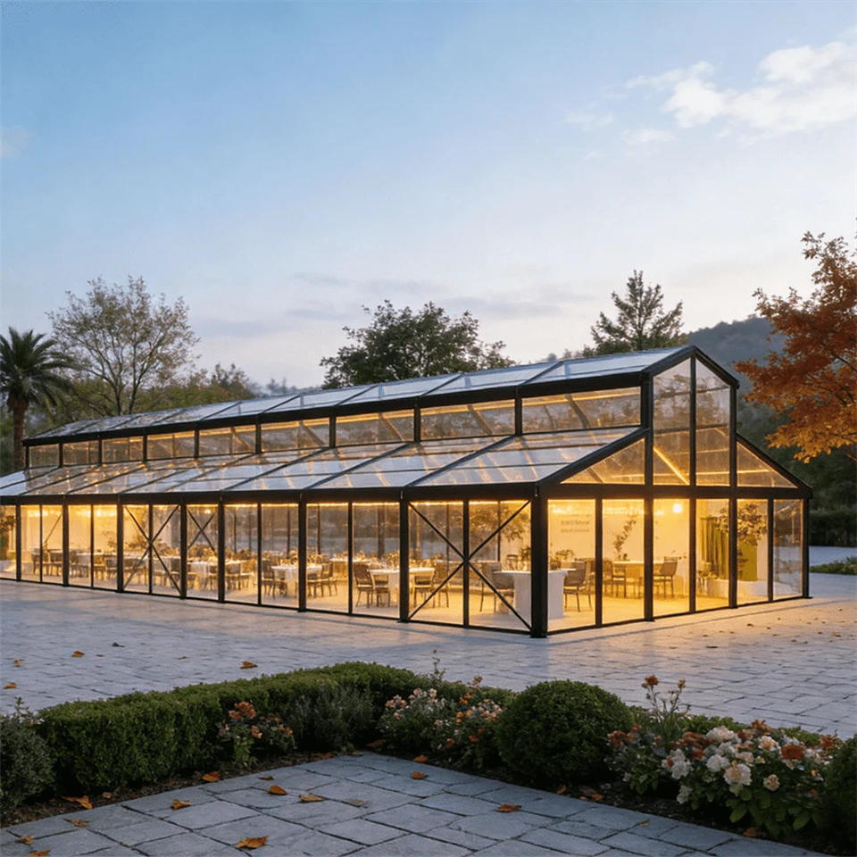 Cort Atrium Modern Pentru Nunta