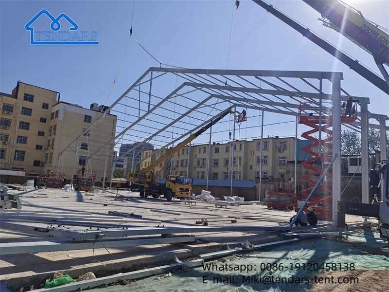 waterproof aluminum tent